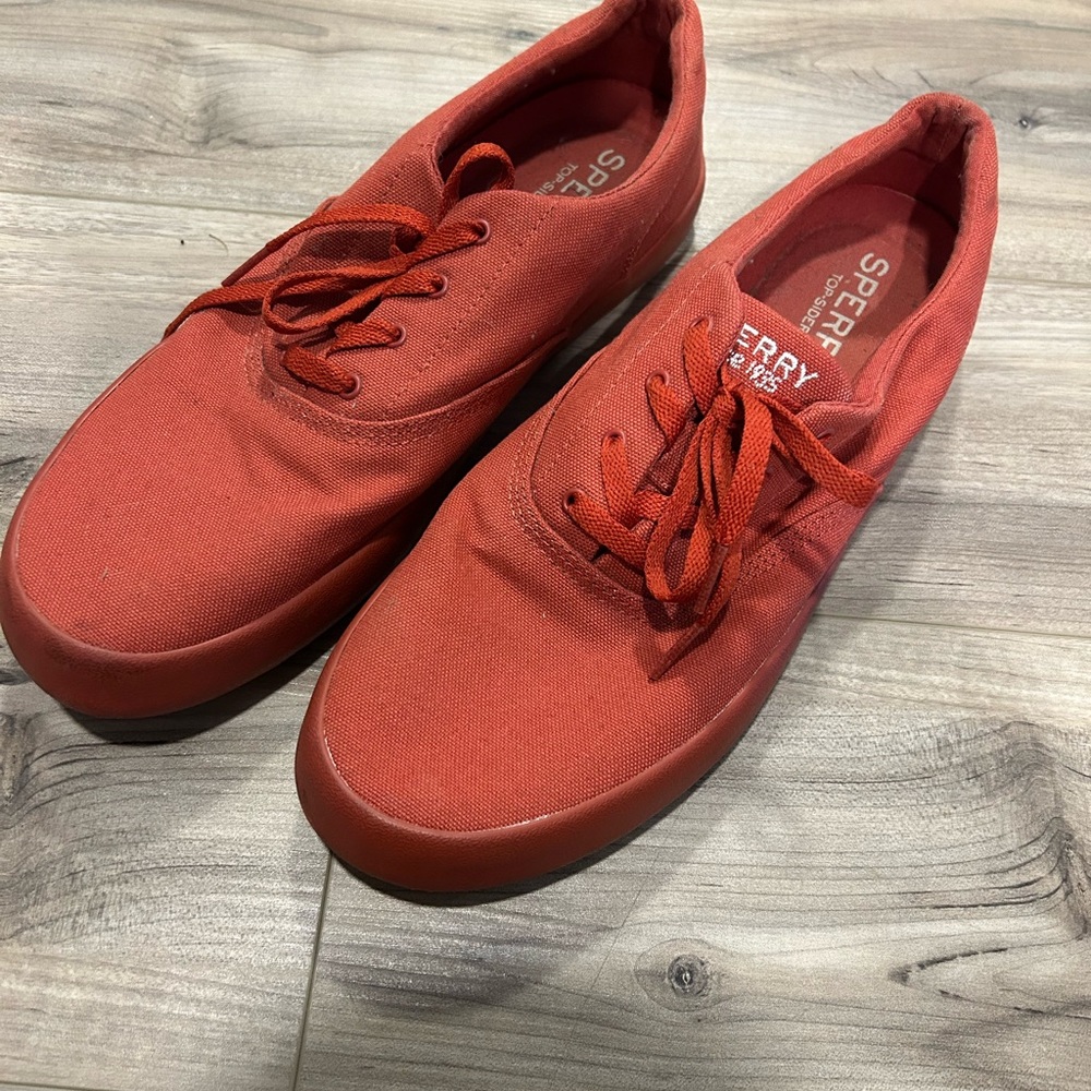 Sperry Red Sneakers Casual Comfort